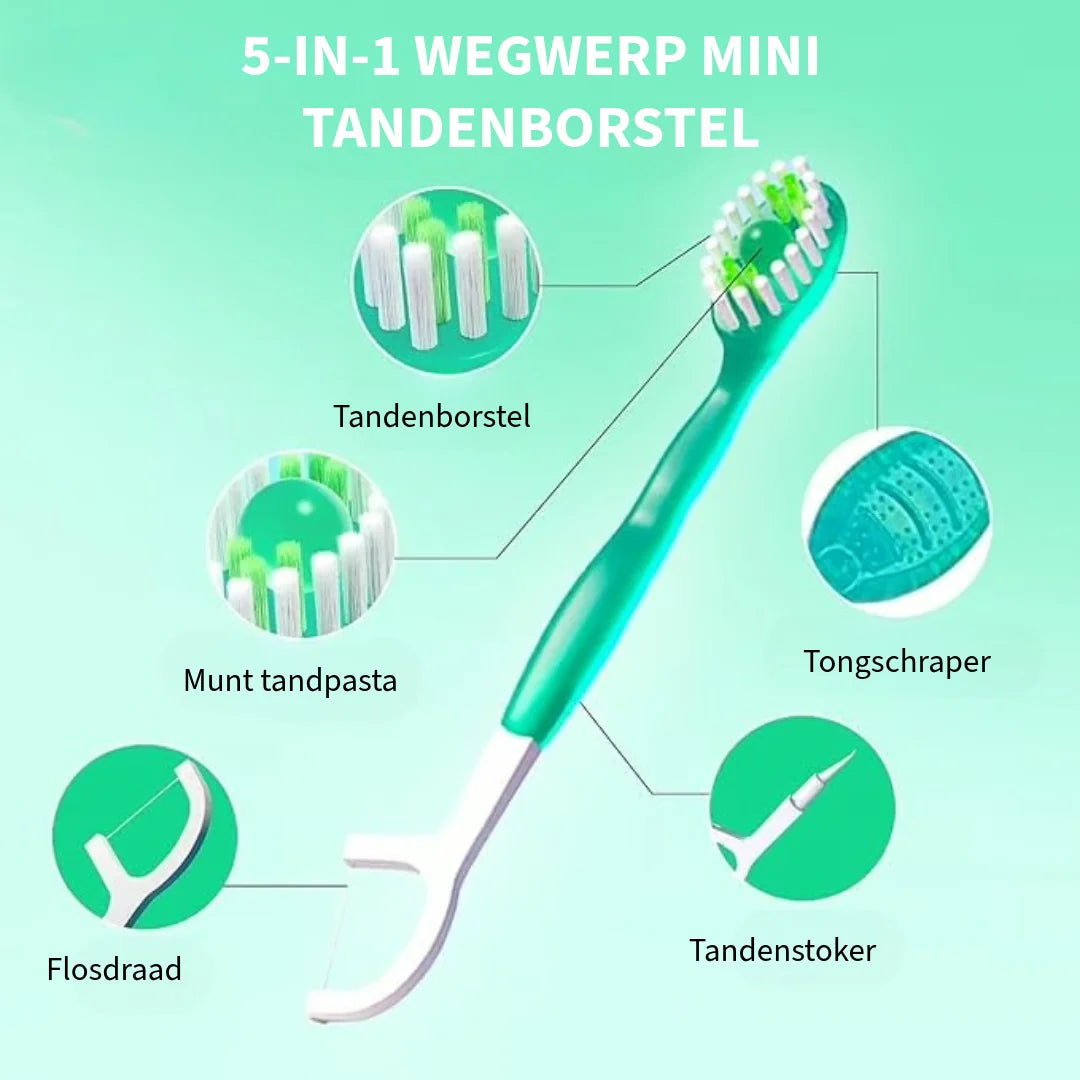 Swish Mini 5-in-1 Tandenborstel